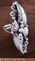 Authentic Sterling Silver Ring Size 8-1/4 Jewelry NS54898